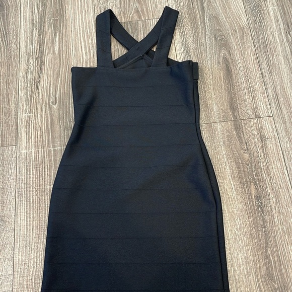 Sally Miller Black Dress size 7/8 - Picture 3 of 4